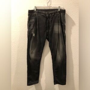 Diesel Men's Charcoal Skinny Jeans